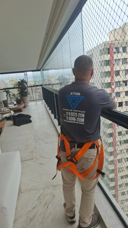 Imagem ilustrativa de Colocação de tela de proteção