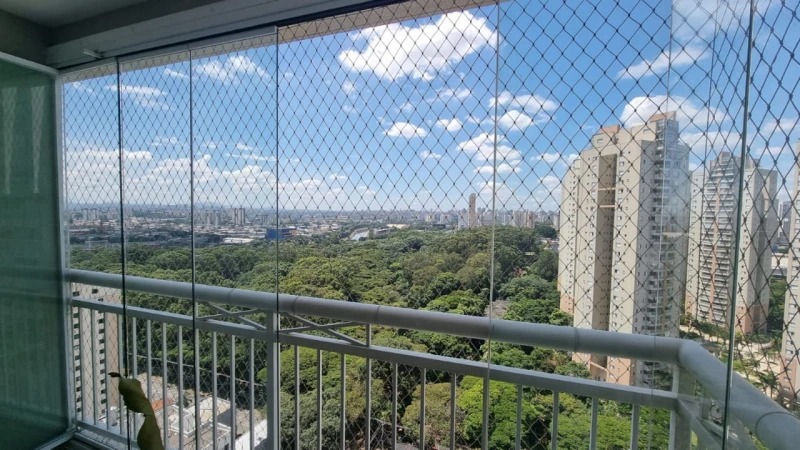 Instalação de redes de proteção no Litoral Paulista