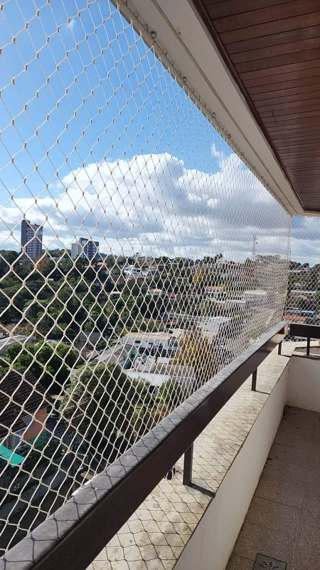 Instalação de redes para sacadas de apartamento no Litoral Paulista
