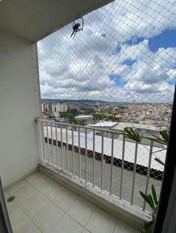 Rede anti pássaros para varandas