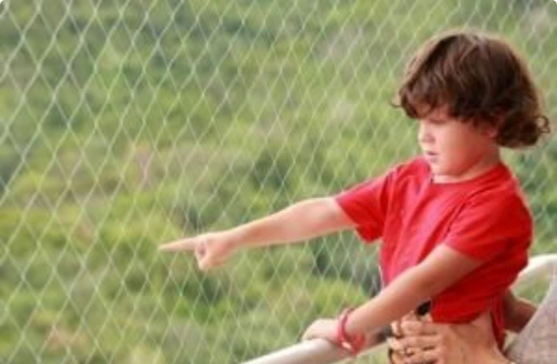 Tela de proteção para crianças no Litoral Paulista