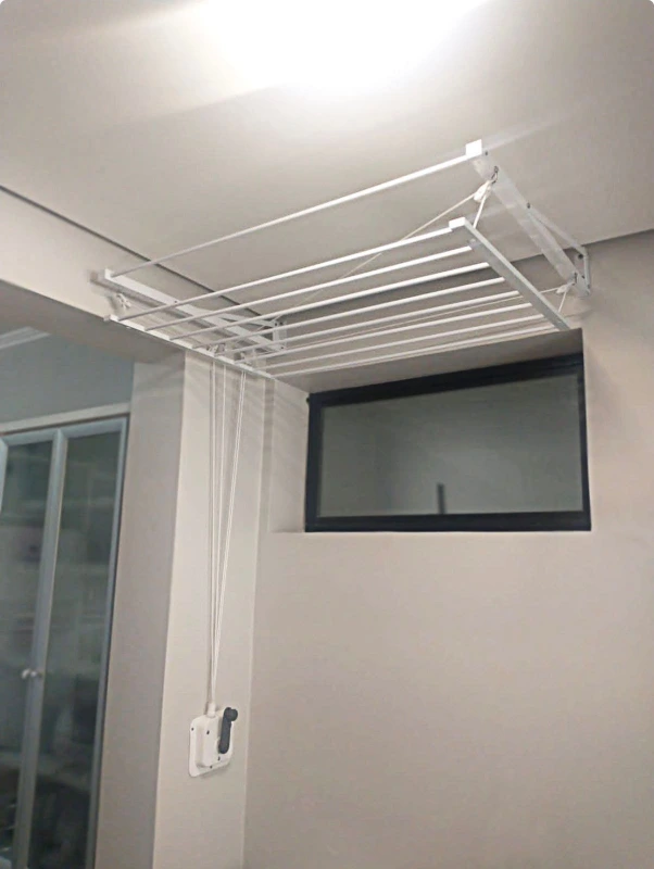Varal retrátil para apartamento