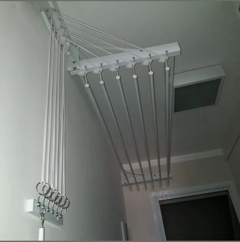 Varal de teto haste individual